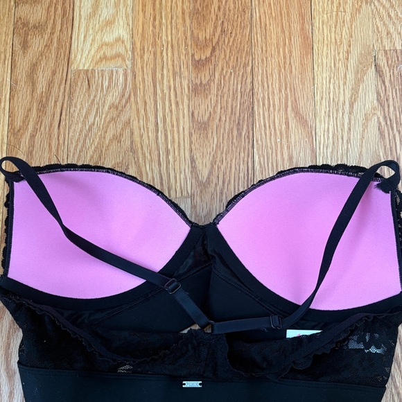 PINK Victoria's Secret Black Lace Bra - Picture 4 of 5